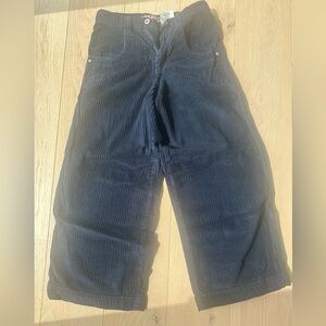 JNCO Navy Corduroy Wide-Leg Pants